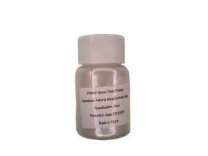 White 10g Mica Powder Individual Bottles