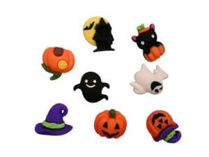 20pc 2cm Assorted Halloween flatback resin