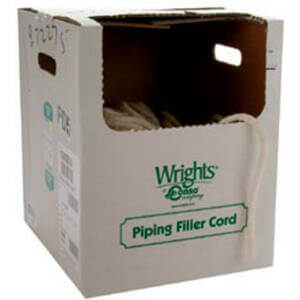 Wrights Cotton Piping Size 1 3/16″X50yd-Natural Wrights Cotton Piping Size 1 3/16"X50yd-Natural