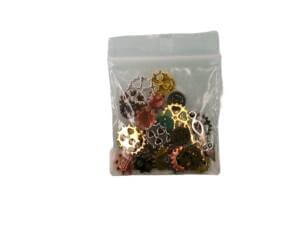 30pc Small Mixed Steampunk Cogs & Gears 8-10mm