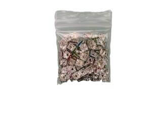50pc Mixed Square Rhinestone spacer beads