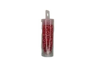 2mm Coral 1200pc Boho Glass Seed Beads Sliver-Lined