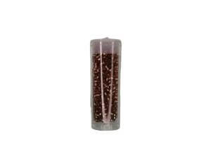 2mm Brown 1200pc Boho Glass Seed Beads Sliver-Lined