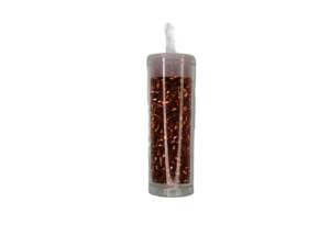 2mm Sienna 1200pc Boho Glass Seed Beads Sliver-Lined