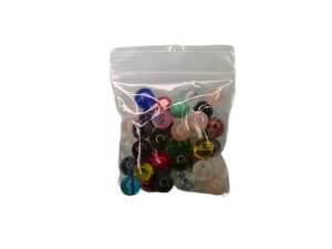 40pc 8mm Mixed Natural Stone Beads