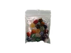 21pc 10mm mixed Star shaped stone beads