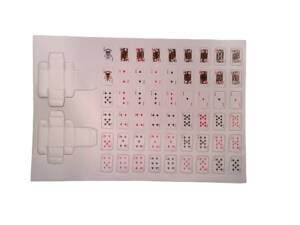 2 Decks Mini Playing Cards 1x1.5cm