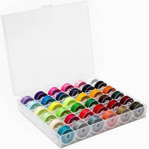 36pc Size A, Class 15 Colored Prewound bobbins