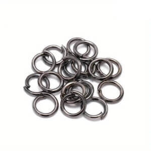 200pc 10mm Gun Black Jump Ring 200pc 10mm Gun Black Jump Ring