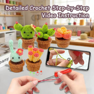 6pc Cacti in Pots Crochet Kit 6pc Cacti in Pots Crochet Kit
