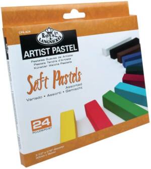 Royal & Langnickel(R) Soft Pastels 24/Pkg-Assorted Colors
