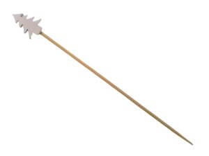 50pc White Tree wood picks 5in toothpicks