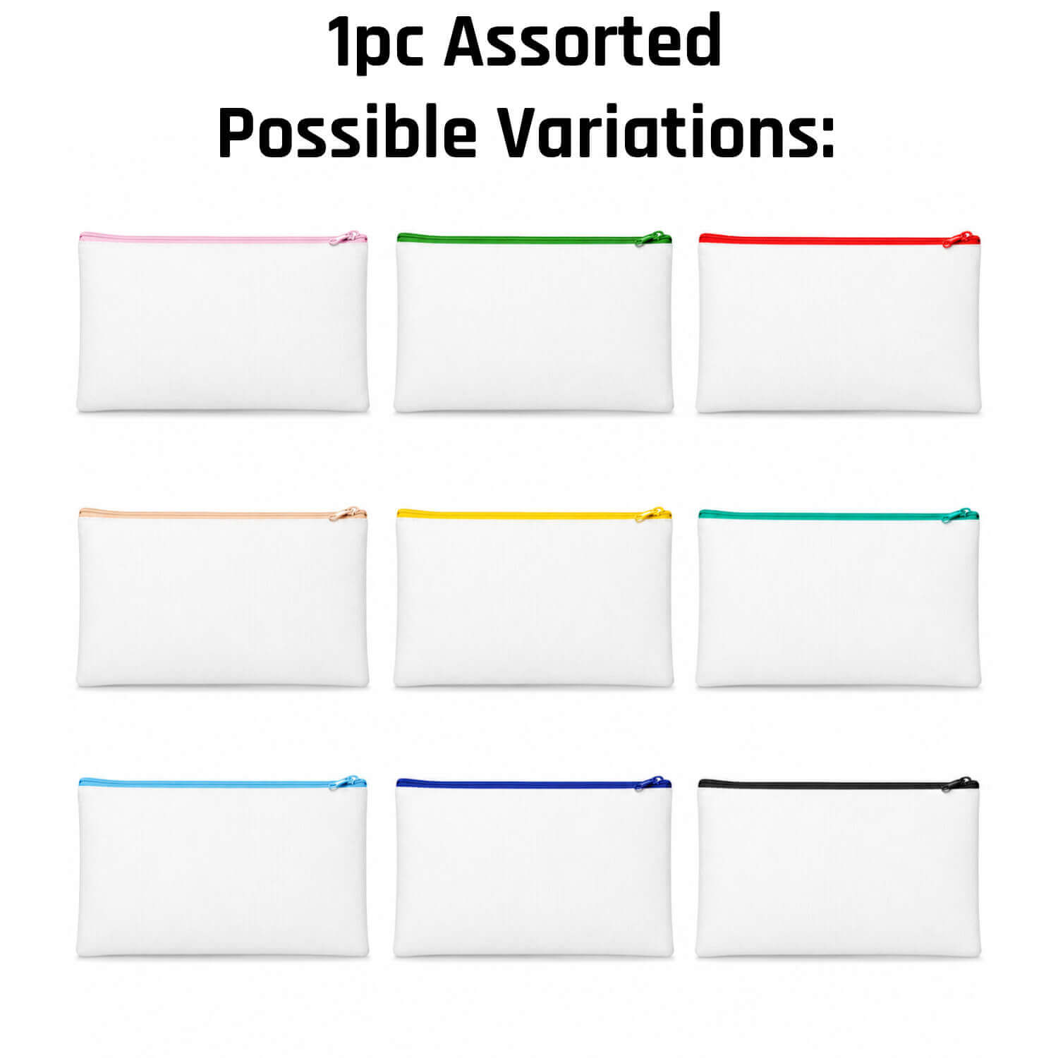 Assorted Color Canvas Bag 7.87 x 5.7in Sublimation Blank Assorted Color Canvas Bag 7.87 x 5.7in Sublimation Blank