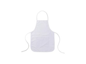 Child White Apron Sublimation Blank