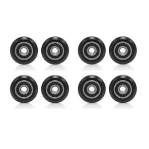 8pc 24x10x6mm 3D Printer Wheels 5mm inner