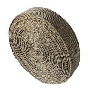 BTY 3/4in Khaki Nylon Webbing Roll 2cm