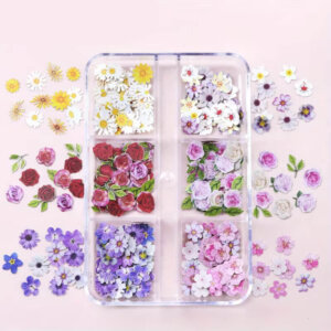 180pc Floral Epoxy Resin Filler Chips 3-5mm