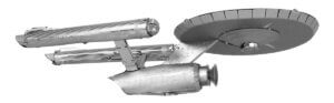 USS Enterprise NCC-1701 Star Trek - Metal Earth Model