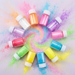 12pc Neon Colors 10g Mica Powder Set