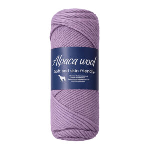 Purple Alpaca Wool Blend
