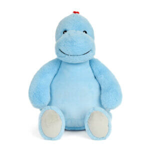 Blueberry Dinosaur – Cubbies Stuffed Animal Embroidery Blank Blueberry Dinosaur - Cubbies Stuffed Animal Embroidery Blank