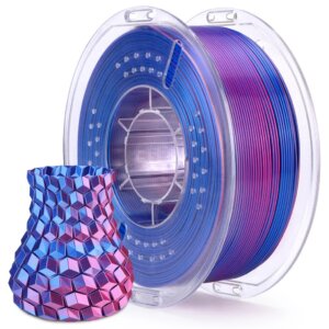 SILK Blue/Purple PLA ELEGOO Filament 1.75mm 1KG