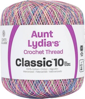 Pastels-Aunt Lydia's Classic Crochet Thread Size 10