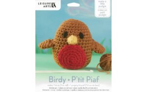 Leisure Arts Crochet Pudgie Kit Birdy