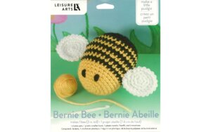 Leisure Arts Crochet Pudgie Kit Bee