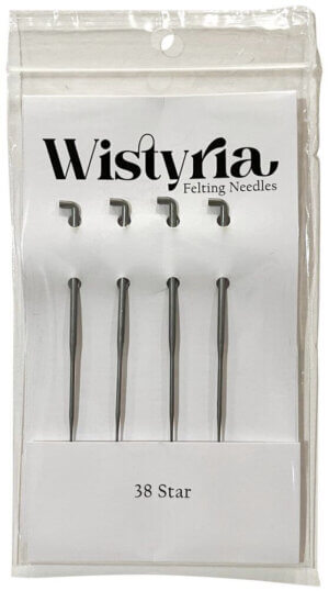 Wistyria Editions Felting Needles 4/Pkg-Size 38 Star
