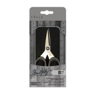 Tim Holtz Haberdashery Scissors 5″- Tim Holtz Haberdashery Scissors 5"-
