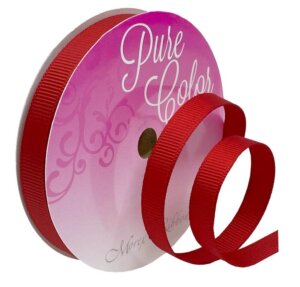 Red – Morex Ribbon Grosgrain 3/8″ X 15yd Red - Morex Ribbon Grosgrain 3/8" X 15yd