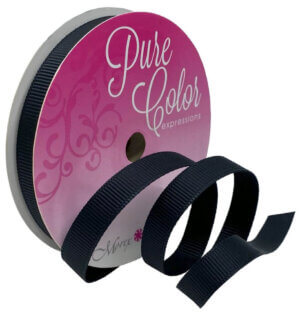 Morex Ribbon Grosgrain 3/8″X15yd-Black Morex Ribbon Grosgrain 3/8"X15yd-Black