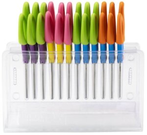Tonic Kushgrip Kids’ Blunt Tip Scissors 5″-4 Colors/3 Each, 12/Pkg Tonic Kushgrip Kids' Blunt Tip Scissors 5"-4 Colors/3 Each, 12/Pkg