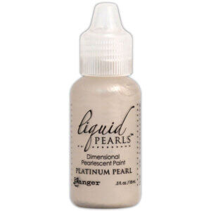 Ranger Liquid Pearls Dimensional Pearlescent Paint .5oz-Platinum