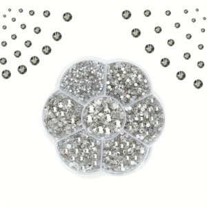 Multi Size pack Flatback Rhinestones 16-48mm