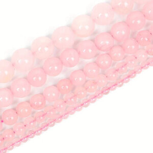 6mm 60pc Rose Quartz Stone Beads
