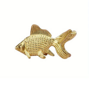 1pc 40mm Brass Goldfish