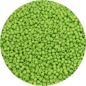 4mm L. Green 20g 250pc Glass Seed Beads
