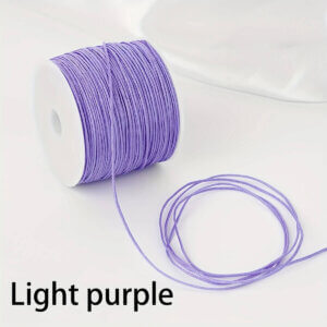 Light Purple Jade Line Bracelet String 0.8mm
