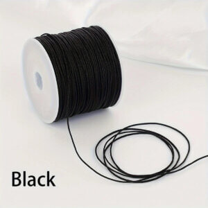 Black Jade Line Bracelet String 0.8mm