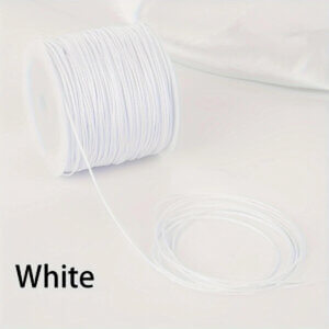 White Jade Line Bracelet String 0.8mm