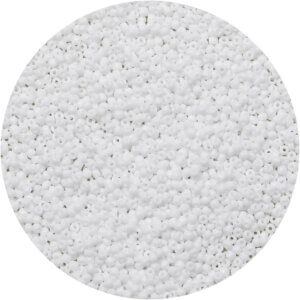 12g White 3mm aprx. 400pc Glass Seed Beads