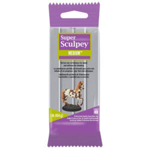 Gray - Super Sculpey Medium Blend Clay 1lb