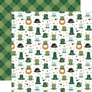 Lucky Charm Double-Sided Cardstock 12"X12"-Leprechaun Luck