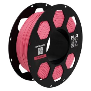 MATTE Blush Pink 1.75mm PLA 3D Printer Filament, 1 KG Spool HATCHBOX