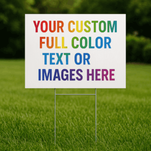Custom Lawn Signs