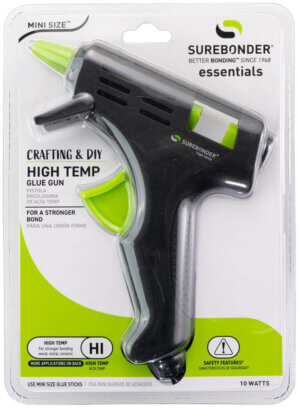 Surebonder High-Temp Mini Glue Gun-Black