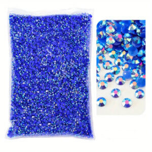 10,000pc Sapphire 3mm Rhinestone Flat Back Acrylic 10,000pc Sapphire 3mm Rhinestone Flat Back Acrylic