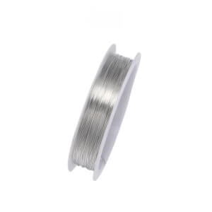 33 Gauge/.25mm/0.01″ Silver Wire 15 meter 33 Gauge/.25mm/0.01" Silver Wire 15 meter